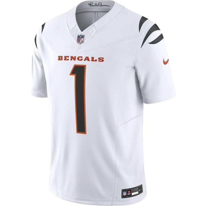 Nike Nike Ja'Marr Chase Cincinnati Bengals Men's Nike Dri FIT Nfl Limited Football Jersey