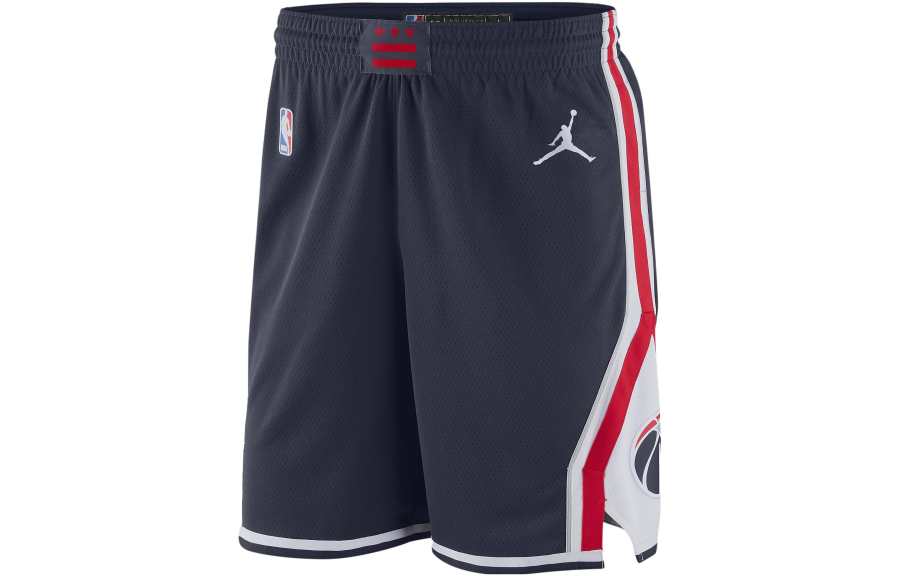 Jordan Jordan Wizards Statement Edition 2020 Basketball Shorts Men's Collegiate Marine Blue/University Red/White/White
