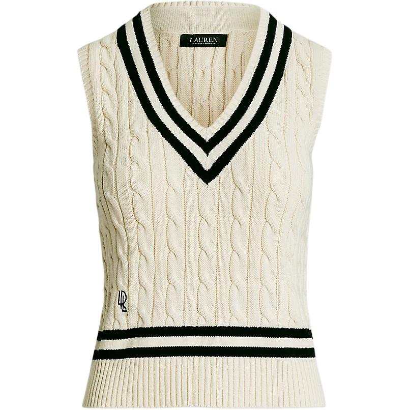 Lauren Ralph Lauren striped V-neck vest
