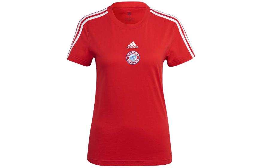 Adidas Adidas Fc Bayern Tee T Shirt Women's Red