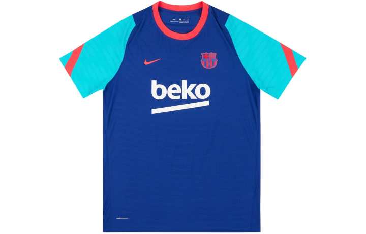 Nike Nike Barcelona Soccer Jersey Player Edition Unisex Blue
