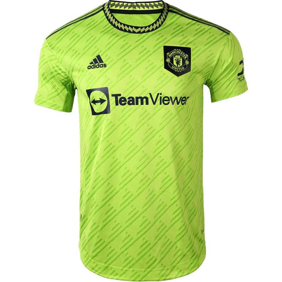 Adidas Adidas Manchester United Soccer Jersey Player Edition Men's Green