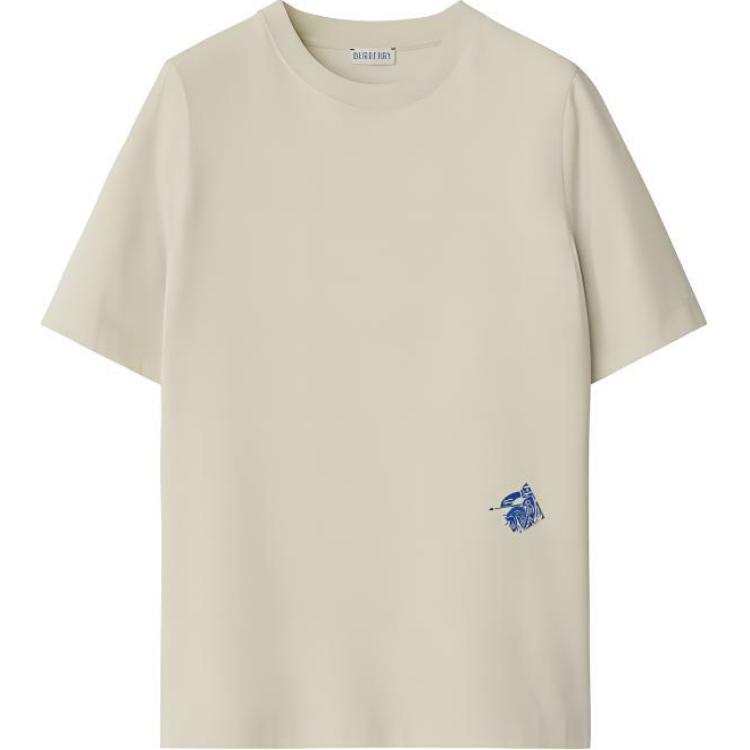 Burberry Equestrian Knight print Cotton T shirt