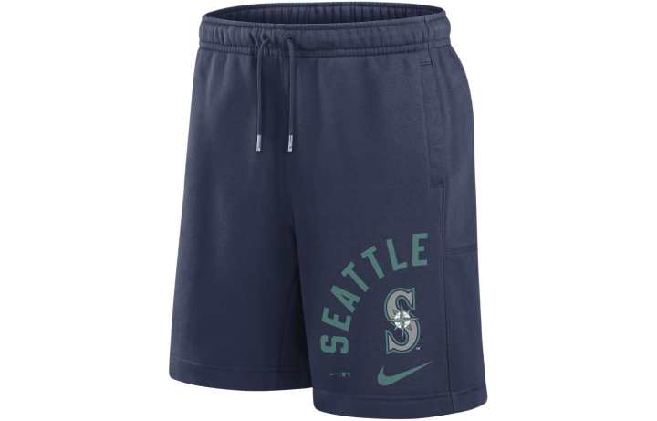Nike Nike Seattle Mariners Arched Kicker Sports Shorts Men's Marine Blue
