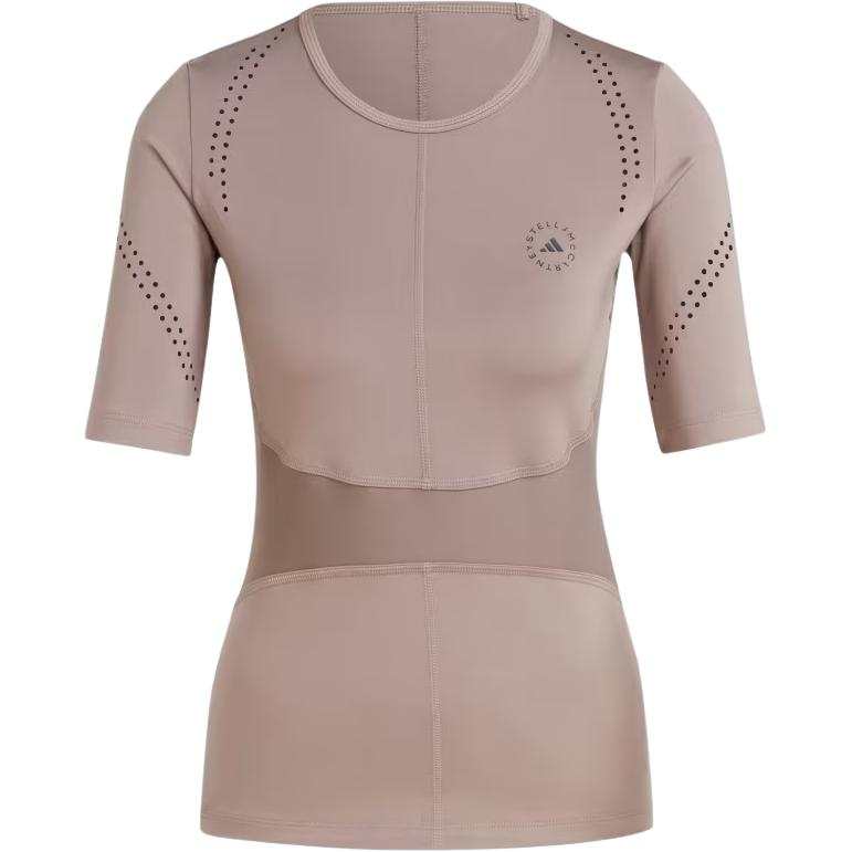 Adidas Adidas T Shirts Women's Brown Crew Neck Moderate Other