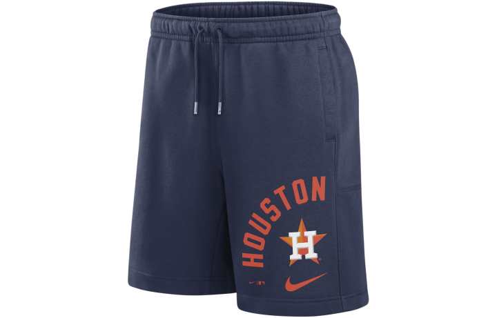 Nike Nike Houston Astros Arched Kicker Sports Shorts Men's Marine Blue
