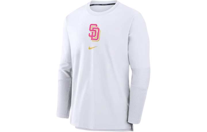 Nike Nike San Diego Padres Authentic Collection City Connect Player Men's Nike Dri FIT Mlb Pullover Jacket