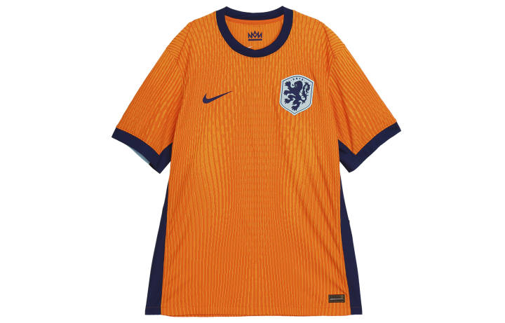 Nike Nike Dutch National Team Dri FIT ADV Soccer Jersey Men's Safety Orange