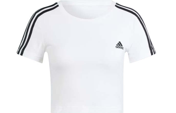 Adidas Adidas Set in Sleeve T Shirt Women's White