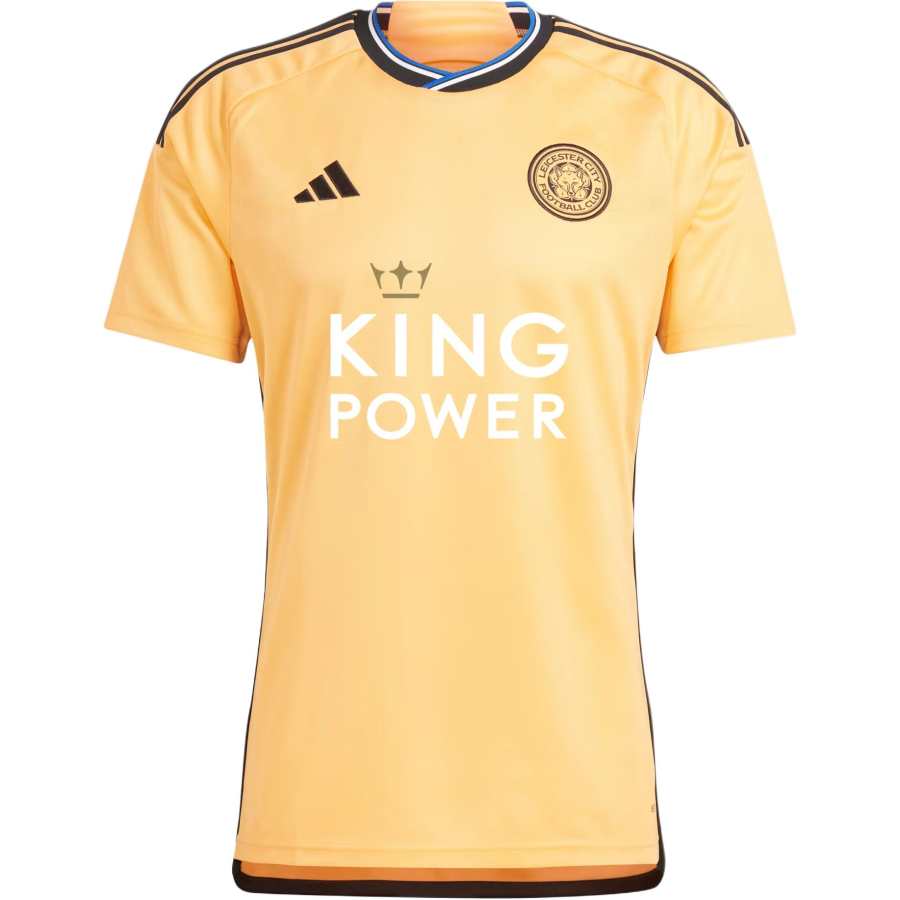 Adidas Adidas Leicester City Fc 23/24 Third Jersey Soccer Jersey Men's Yellow