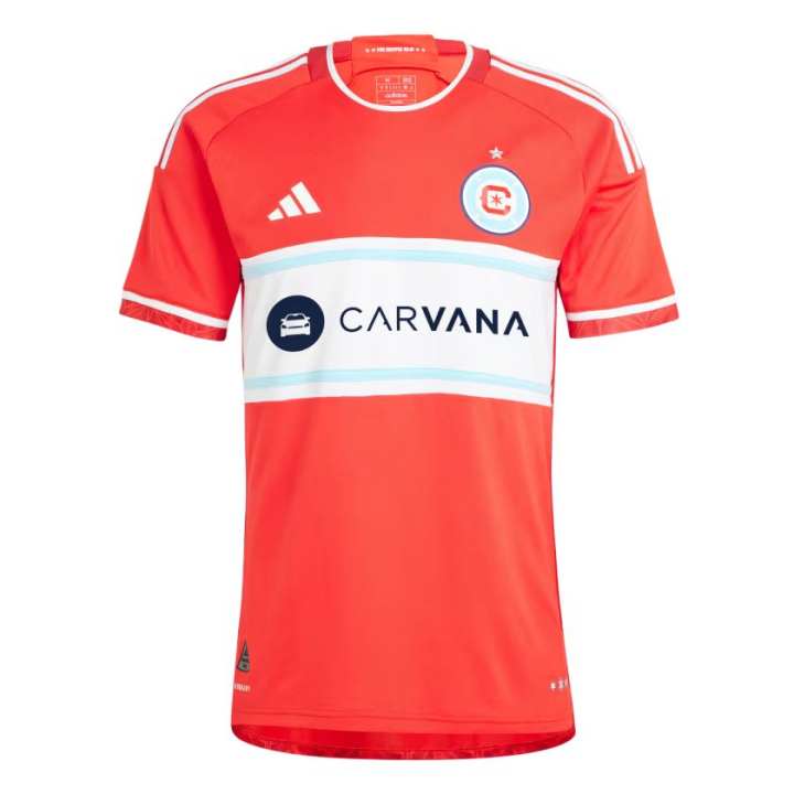 Adidas Adidas Free Shipping With AdiClub Chicago Fire 24/25 Home Authentic Jersey