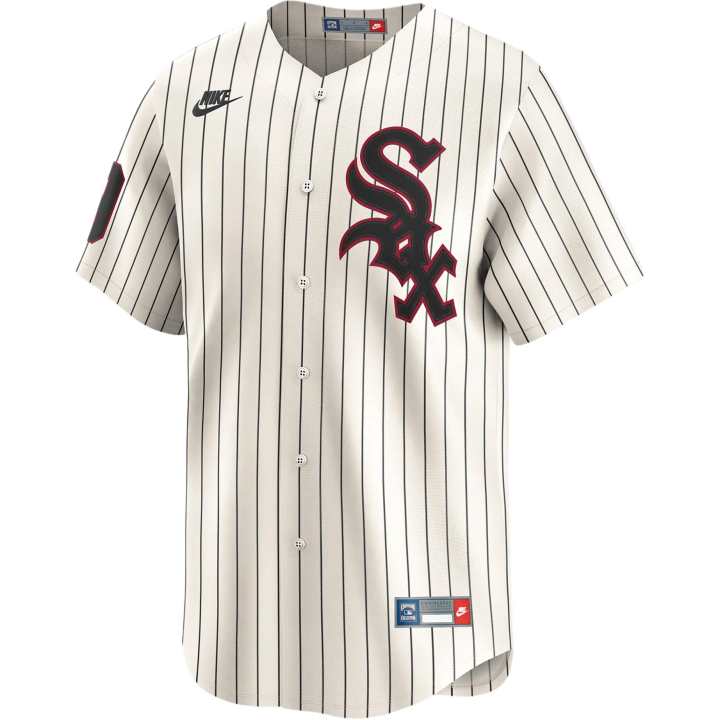 Nike Nike x MLB Minnie Miñoso Chicago White Sox Cooperstown Soccer Jersey Men's Cream