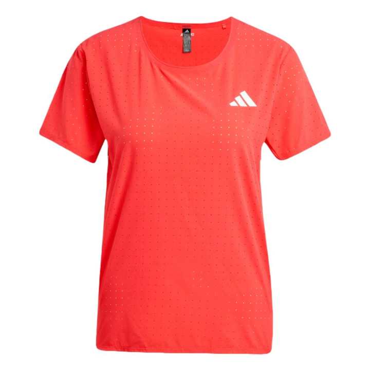 Adidas Adidas SS25 Regular T Shirt Women's Semi Transparent Red