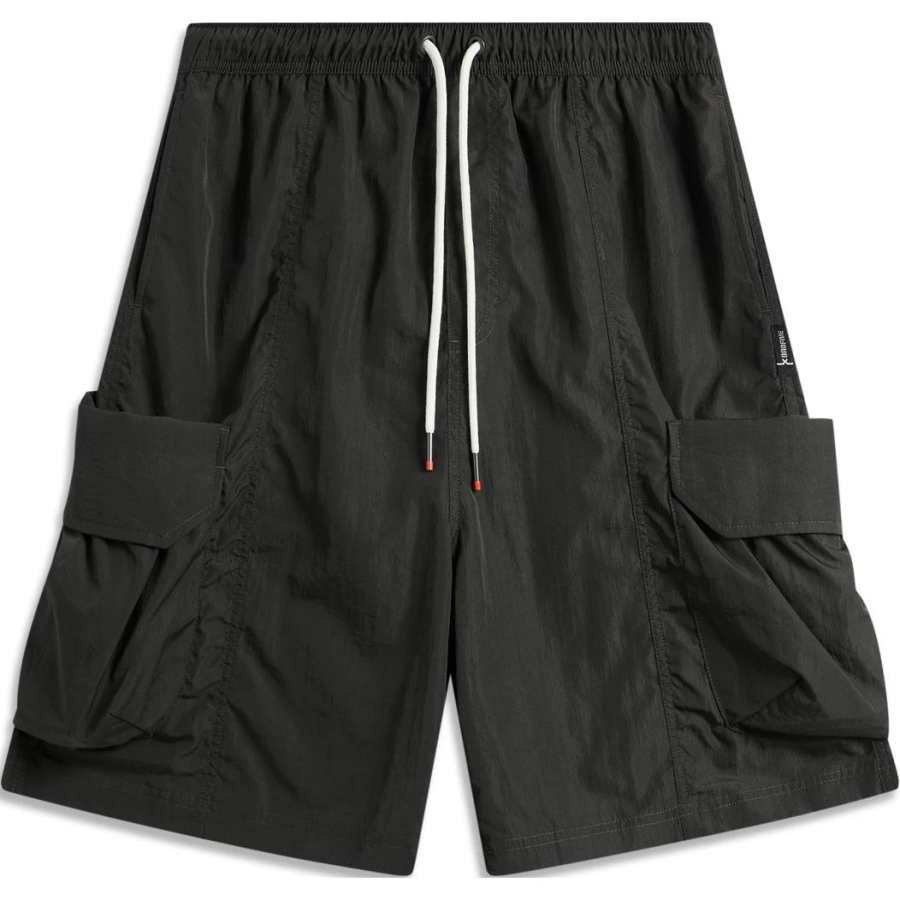 Li-Ning Li Ning BADFIVE Sports Shorts Men's Obsidian Gray