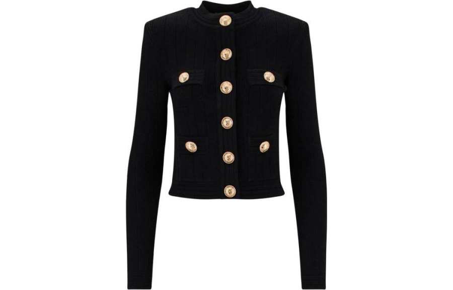 BALMAIN BALMAIN FW23 Sweater Women's Black
