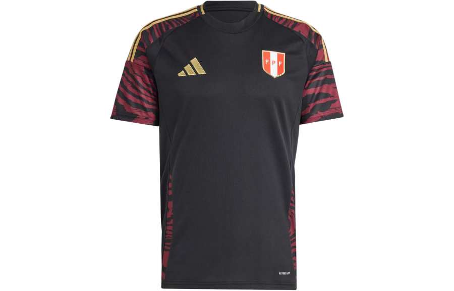 Adidas Adidas Peru National Team Peru 24 Away Jersey Soccer Jersey Men's Black