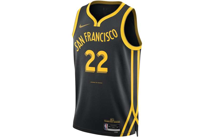 Nike Nike Andrew Wiggins Golden State Warriors City Edition 2023/24 Men's Nike Dri FIT Nba Swingman Jersey