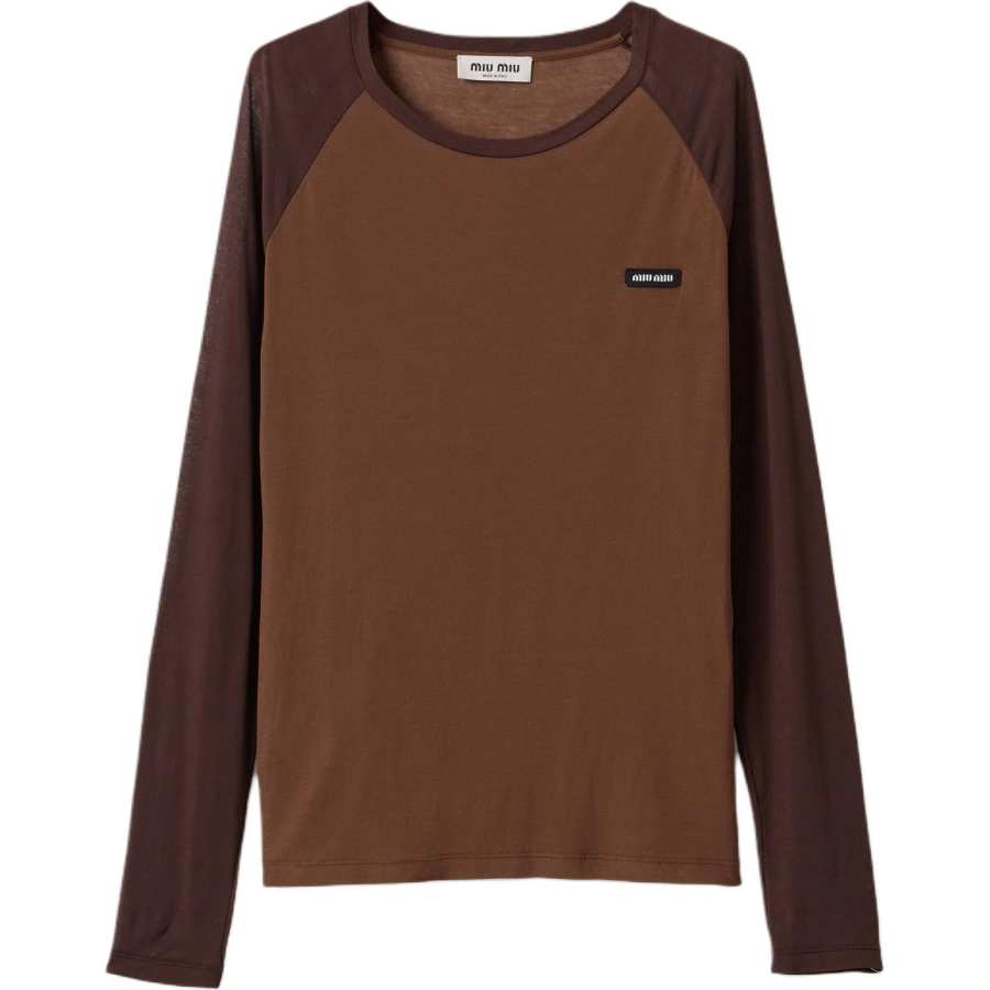 MIU MIU T Shirt Women's Cinnamon