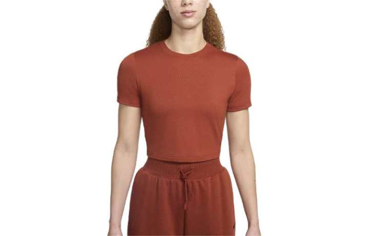 Nike Nike Sportswear Essentials Regular T Shirt Women's Light Brown