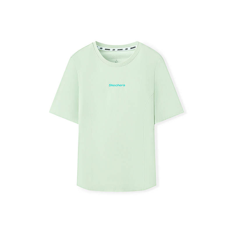 Skechers Sports Life Collection SS25 T Shirt Women's Lily Green