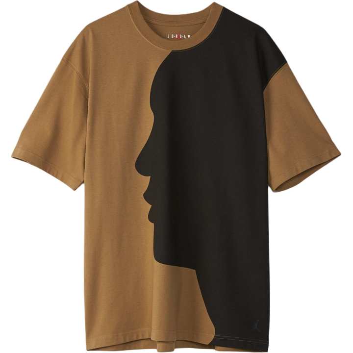 Jordan Jordan Drop Shoulder Sleeve T Shirt Women's Brown
