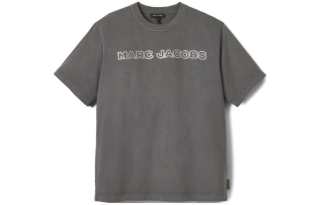MARC JACOBS SS24 Regular Sleeve T Shirt Women's Medium Gray