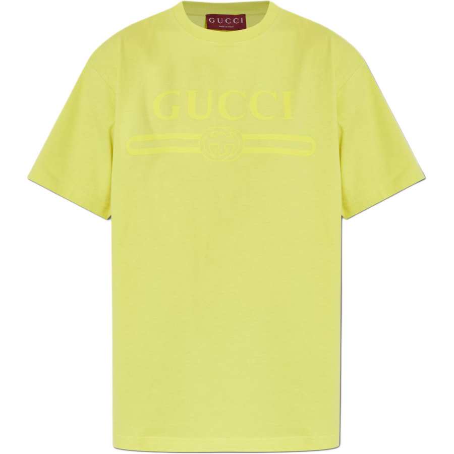 GUCCI T Shirt Women's Yellow Green