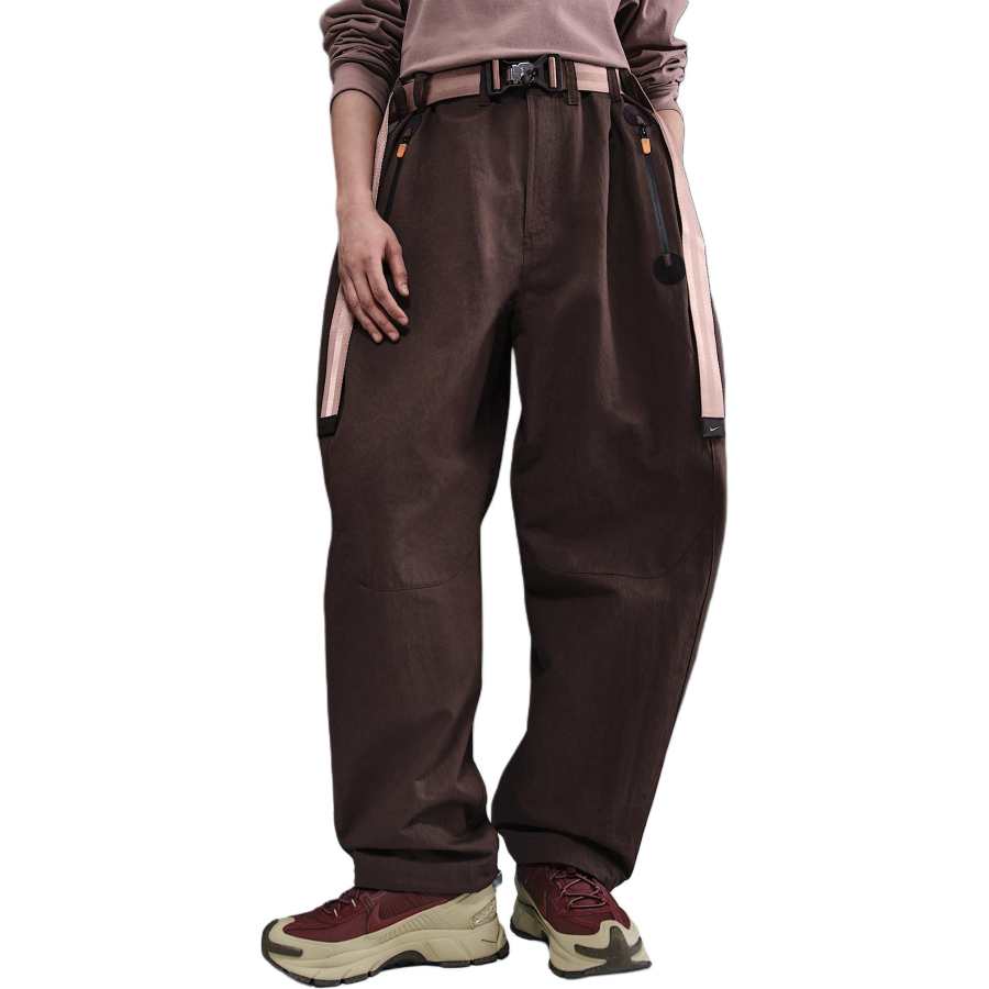 Nike Nike ISPA Sports Pants Unisex Earth Tone/Smokey Mauve Red