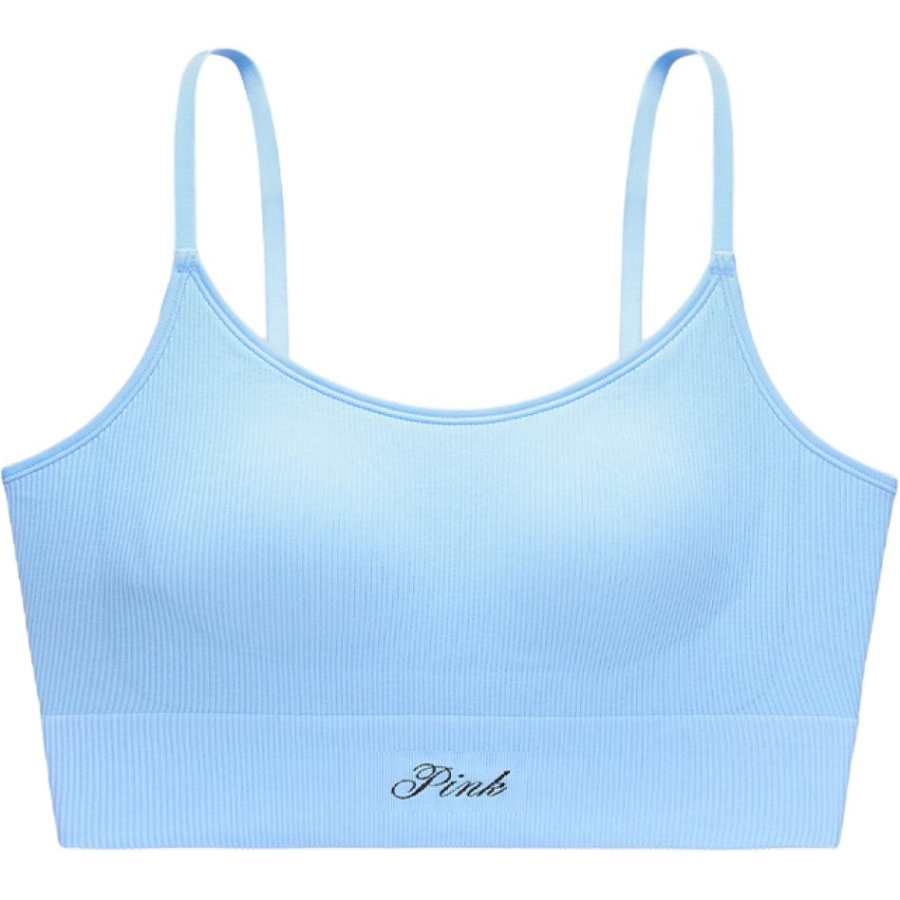 Victoria's Secret Tank Top Women's Sky Blue