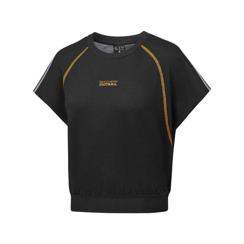 Skechers Wilderness Outdoor Collection T Shirt Women's Carbon Black/0018