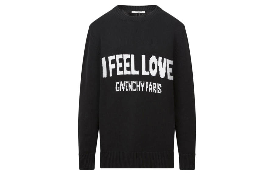 Givenchy Givenchy Pre Owned I Feel Love Sweater