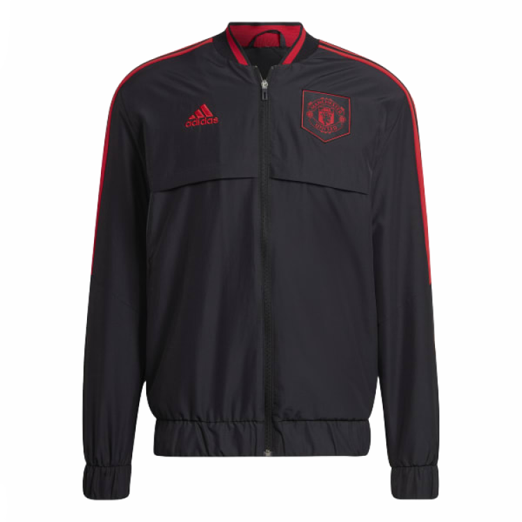 Adidas Adidas Manchester United ANTHEM Soccer Jersey Men's Black
