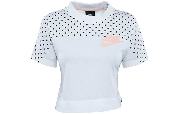 Nike Nike T Shirts Women's White Crew Neck Moderate