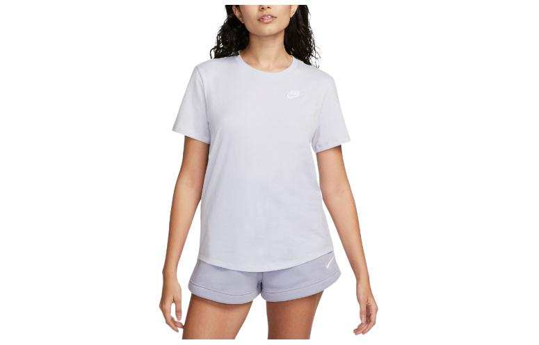 Nike Nike T Shirts Women's Purple Crew Neck Moderate Other