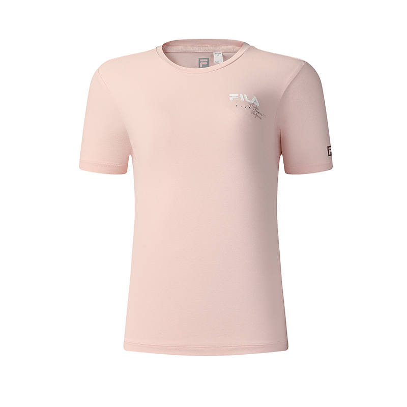 FILA T Shirt Women's Yu Gray Pink