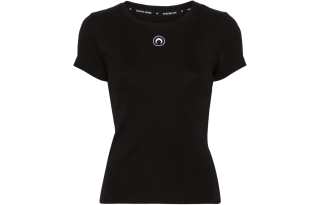 Marine Serre SS24 Regular T Shirt Women's Black