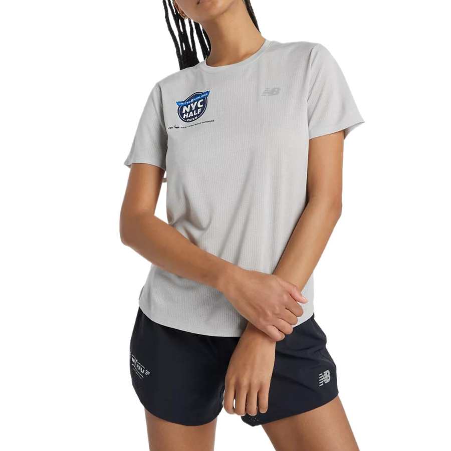 New Balance New Balance United Airlines NYC Regular T Shirt Women's Gray