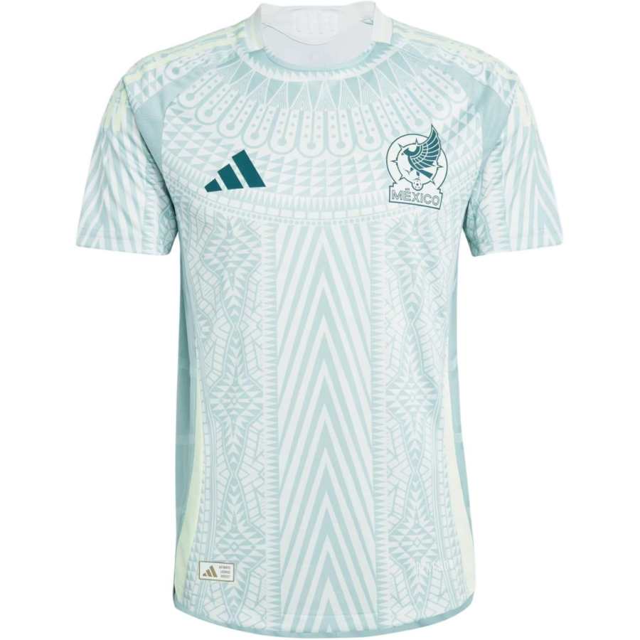 Adidas Adidas Mexico National Team MEXICO AWAY AUTHENTIC JERSEY Soccer Jersey Men's Linen Green
