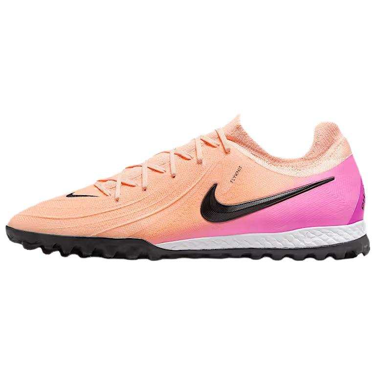 Nike Nike Phantom GX 2 Pro TF Turf Artificial Turf Pu Soccer Shoes Unisex Pink Black