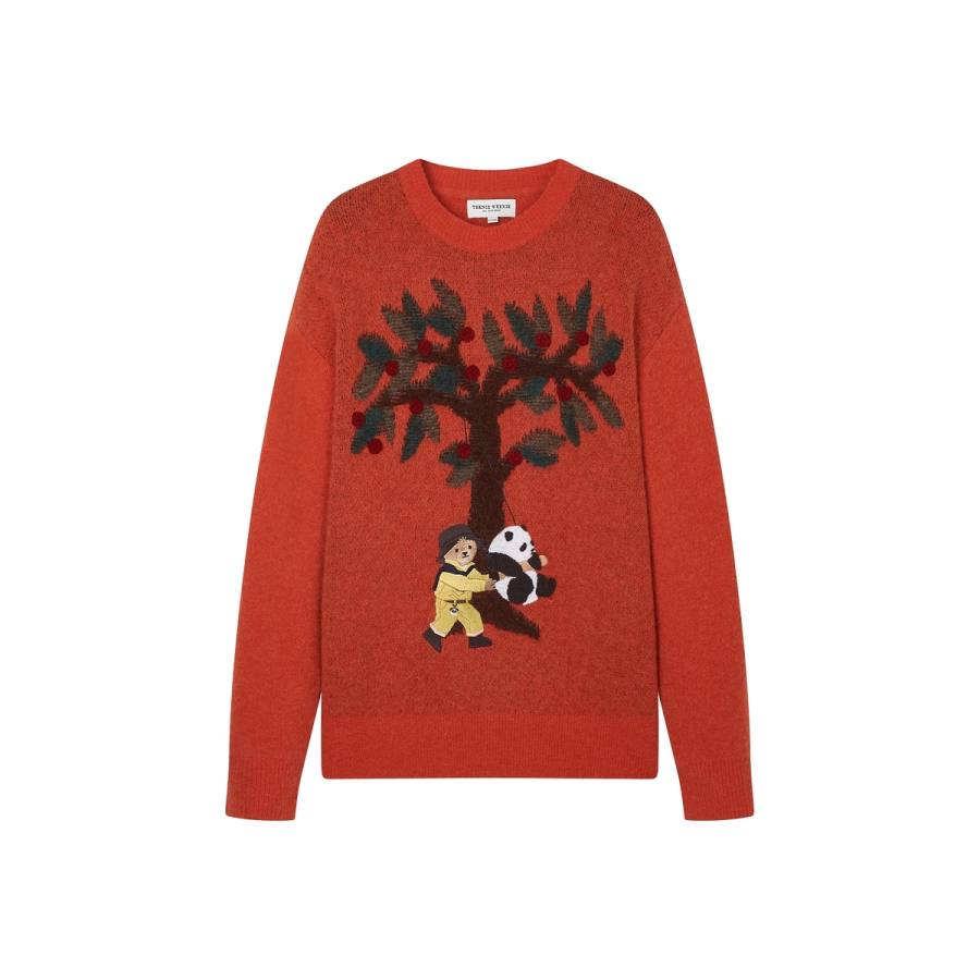 Teenie Weenie Sweaters Women's Crew Neck Moderate A Line