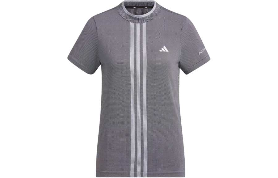 Adidas Adidas Primeknit Seamless Mock Shirt T Shirt Women's Gray