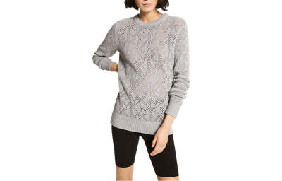 MICHAEL KORS Sweaters Women's Gray Crew Neck Moderate Other