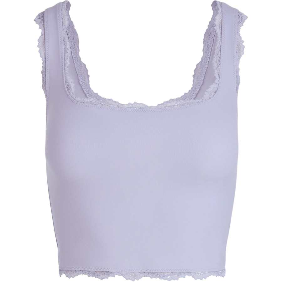 Skims Tank Tops Women's Jupiter/Jupiter Purple Crew Neck Moderate Other