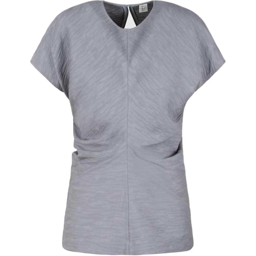 TOTEME Slouch Waist Round Neck Top