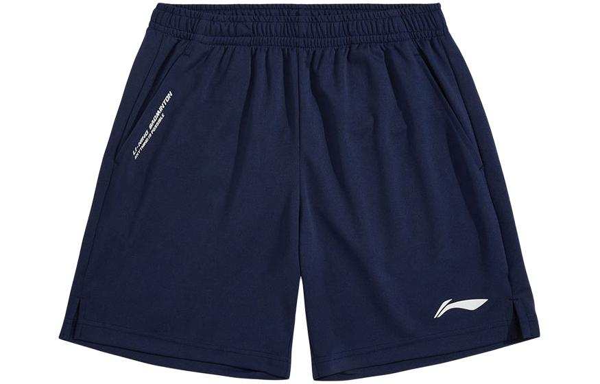Li-Ning Li Ning Badminton Collection Sports Shorts Unisex Dark Ship Blue