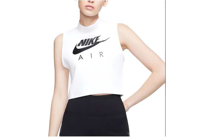 Nike Nike W Ns W AirTank Mock T Shirt Women's White