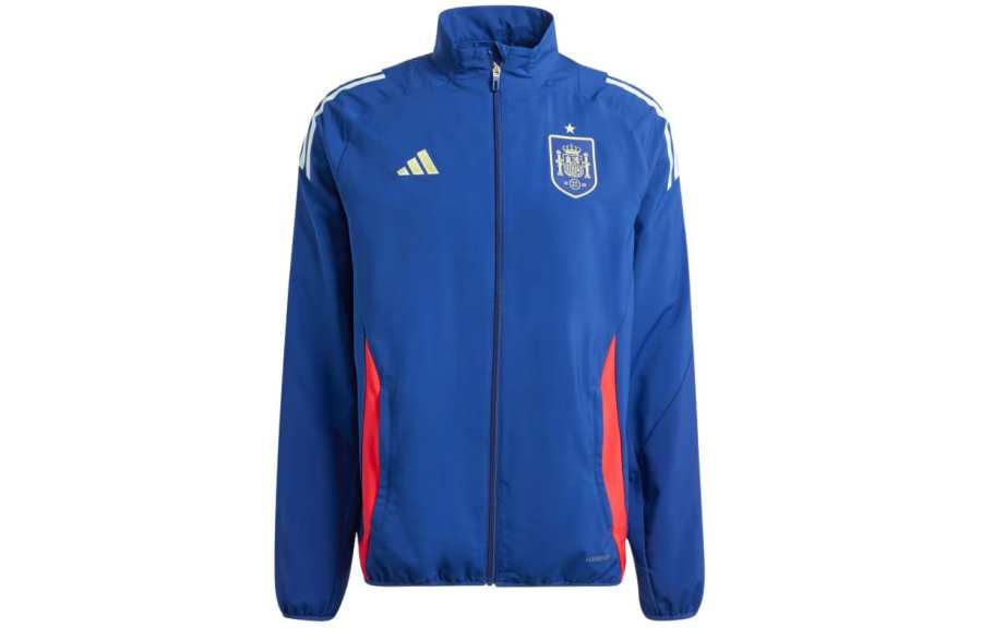 Adidas Adidas Spain National Team SPAIN TIRO 24 COMPETITION PRESENTATION TRACK TOP Soccer Jersey Men's Victory Blue