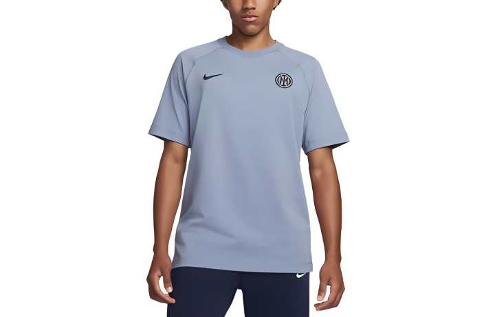 Nike Nike International Beige Blue Inter Milan Travel Third Soccer Jersey Men's Sky Blue