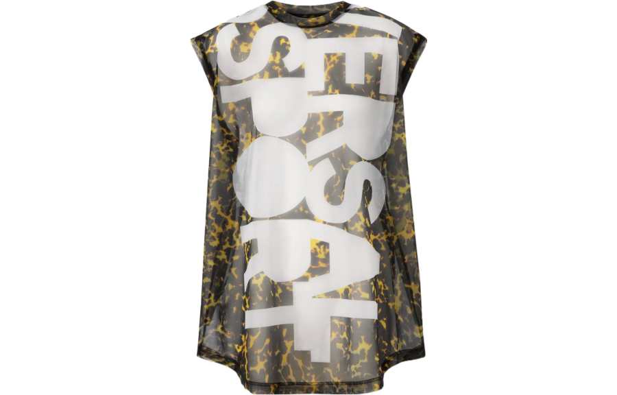 Burberry All Over Printed Crewneck Tank Top