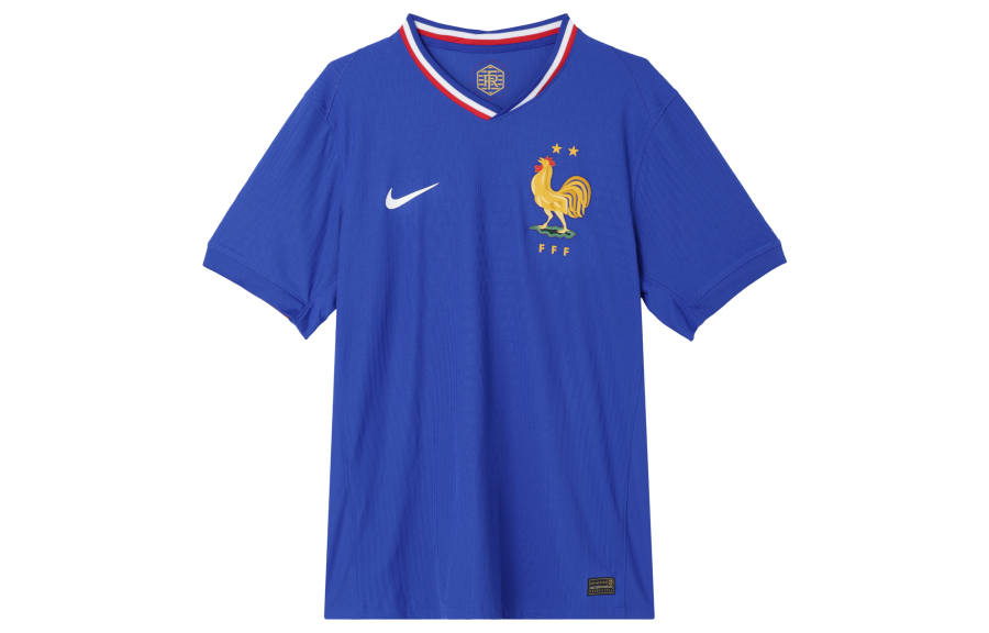 Nike Nike France National Team Adv Soccer Authentic Uniform Soccer Jersey Player Edition Men's Bright Blue